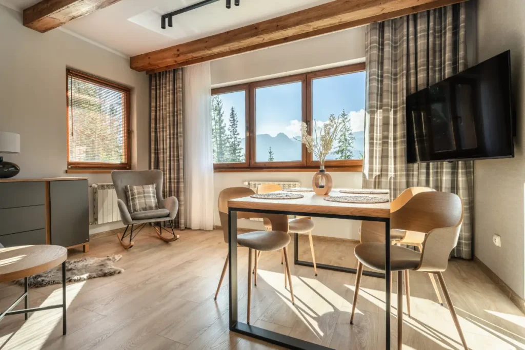 Apartamenty z widokiem na Giewont i panoramę Tatr w Willi Magnus