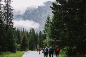 Szlak górski do Morskiego Oka, wybieramy miejsce gdzie spędzimy czas